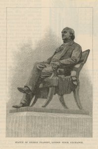 Estatua de George Peabody de English School