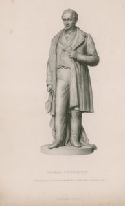 Estatua de George Stephenson de English School