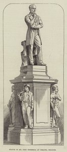 Estatua del Sr. John Cockerill en Seraing, Bélgica