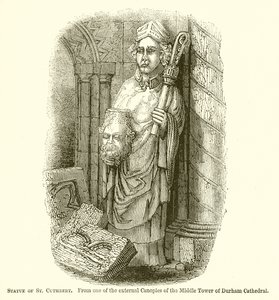 Estatua de San Cuthbert de English School