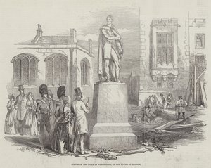Estatua del Duque de Wellington, en la Torre de Londres
