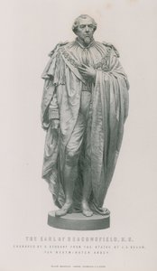 Estatua del Conde de Beaconsfield de English School