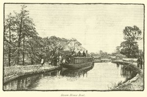 Casa flotante a vapor
