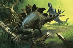 Estegosaurio de English School