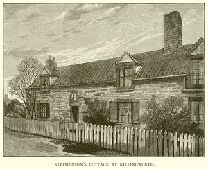 Cabaña de Stephenson en Killingworth de English School