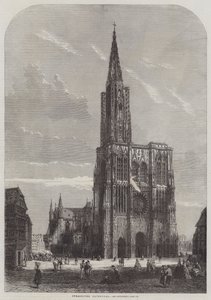 Catedral de Estrasburgo (grabado) de English School