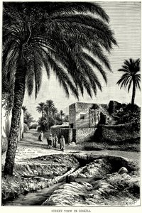 Street View en Biskra (grabado)