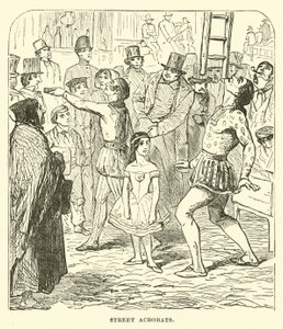 Acróbatas callejeros de English School