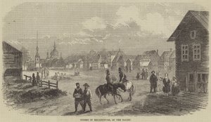 Calle en Helsingfors, en el Báltico de English School