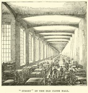 Calle en el Antiguo Salón de la Tela de English School