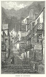 Calle de Clovelly (grabado)