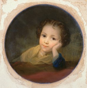 Estudio de un niño, c.1850