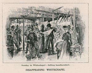 Domingo en Whitechapel - vendiendo pañuelos