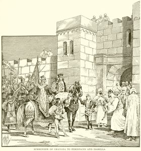 Rendición de Granada a Fernando e Isabel