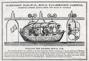 Ferrocarril suspendido, Royal Panarmonion Gardens de English School