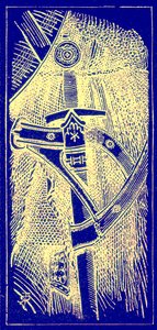 Espada, ilustración de The Illustrated History of the World, publicado c.1880 de English School