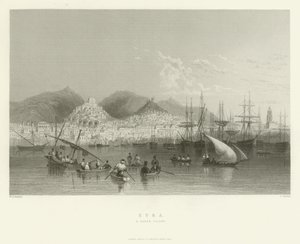 Syra, una isla griega, 1837 de English School