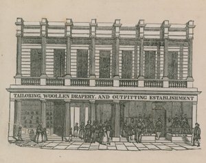 Establecimiento de sastrería, paquetería y equipamiento de English School