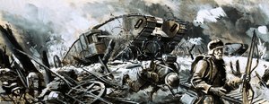 Los tanques aparecieron por primera vez durante la Primera Guerra Mundial