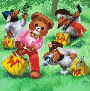 Oso de Peluche (con objetos ocultos) de English School