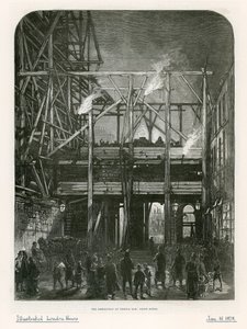 Temple Bar, Londres. Demolición, 1878 de English School