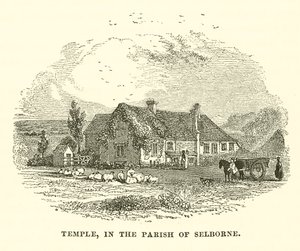 Temple, en la parroquia de Selborne (grabado)