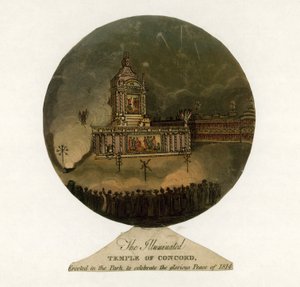Templo de la Concordia para celebrar la Paz de 1814