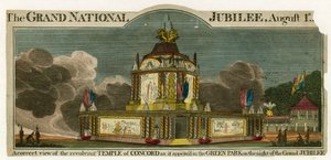 Templo de la Concordia para celebrar la Paz de 1814