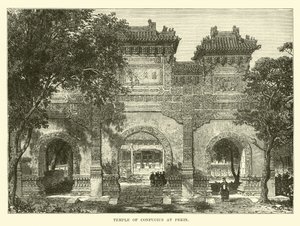 Templo de Confucio en Pekín de English School