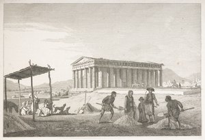 Templo de Hefesto en la Acrópolis de Atenas, de 