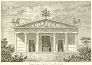 Templo de Júpiter Capitolino (Restauración de Canina) de English School