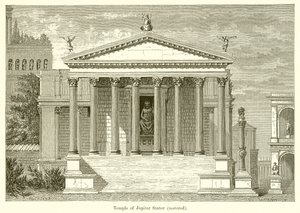 Templo de Júpiter Estator (restaurado) de English School