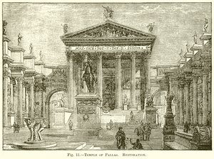 Templo de Palas (restauración)