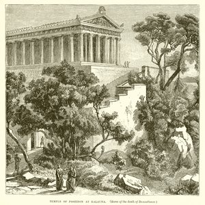Templo de Poseidón en Kalauna de English School