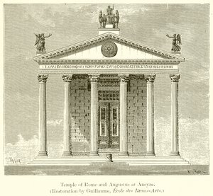Templo de Roma y Augusto en Ancyra de English School