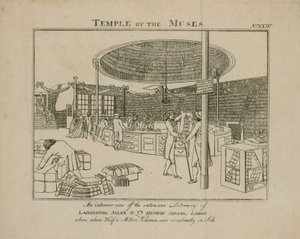 Temple of the Muses, Lackington Allen & Co, Finsbury Square de English School