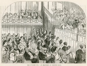 Diez en punto PM: Un oratorio en Exeter Hall de English School