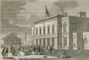 Terminal del Blackwall Railway de English School