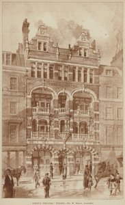 "Teatro de Terry," Strand (grabado) de English School