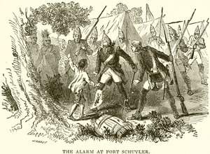 La alarma en Fort Schuyler
