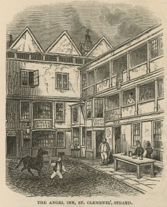 La Posada Angel, St Clements, Strand, Londres de English School