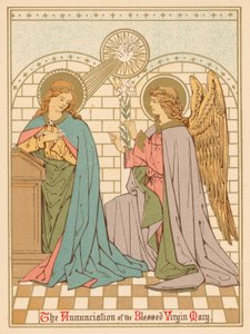 La Anunciación de la Santísima Virgen María