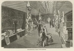 El Museo de Arquitectura, South Kensington, Londres de English School
