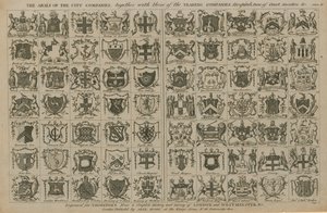 Los escudos de las compañías de la ciudad