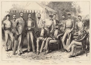 Los jugadores de cricket australianos