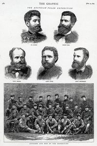 La Expedición Polar Austriaca, publicada en The Graphic, 14 de noviembre de 1874 de English School