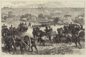 La Campaña de Otoño, la Fuerza de Sir Charles Staveley Atacando la Posición de Sir Hope Grant en el Hog