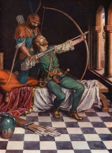 La balada de Robin Hood (litografía en color)