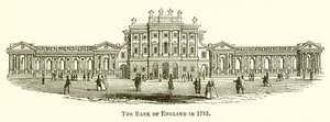 El Banco de Inglaterra en 1785