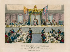 El banquete en Guildhall